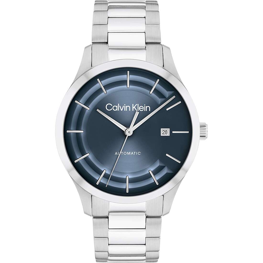 Orologio Calvin Klein Ck Iconic Automatico 40 mm Braccialato Blu