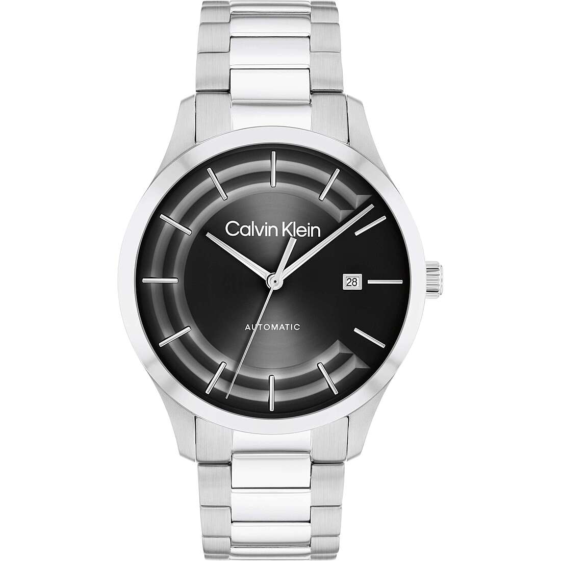 Orologio Calvin Klein Ck Iconic Automatico 40 mm Braccialato Nero