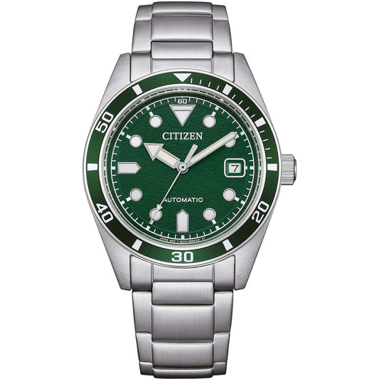 Orologio Citizen Of Action Automatico 38 mm Braccialato Verde
