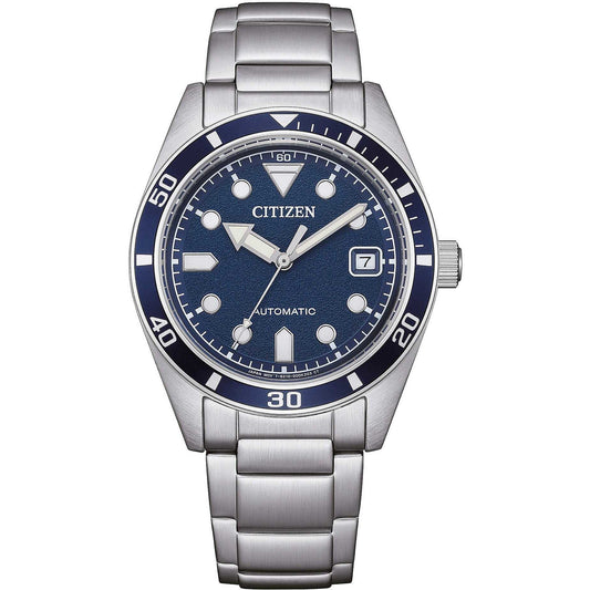 Orologio Citizen Of Action Automatico 38 mm Braccialato Blu