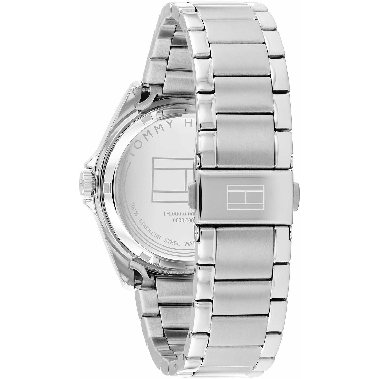 Orologio Tommy Hilfiger Baker Automatico 39 Mm Acciaio Braccialato Quadrante Blu/Scheletrato