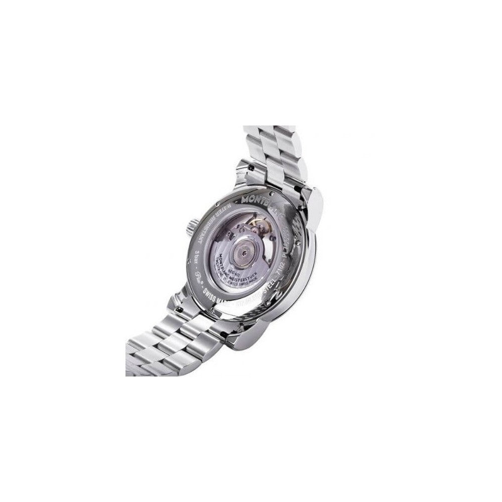 Orologio Montblanc Automatico Star 4810 Steel 41,5 mm Acciaio Braccialato Nero