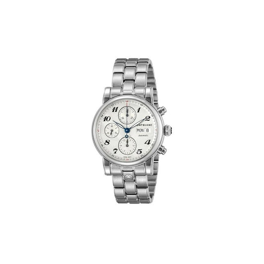 Orologio Montblanc Automatico Chrono Star Steel 39 mm Acciaio Braccialato