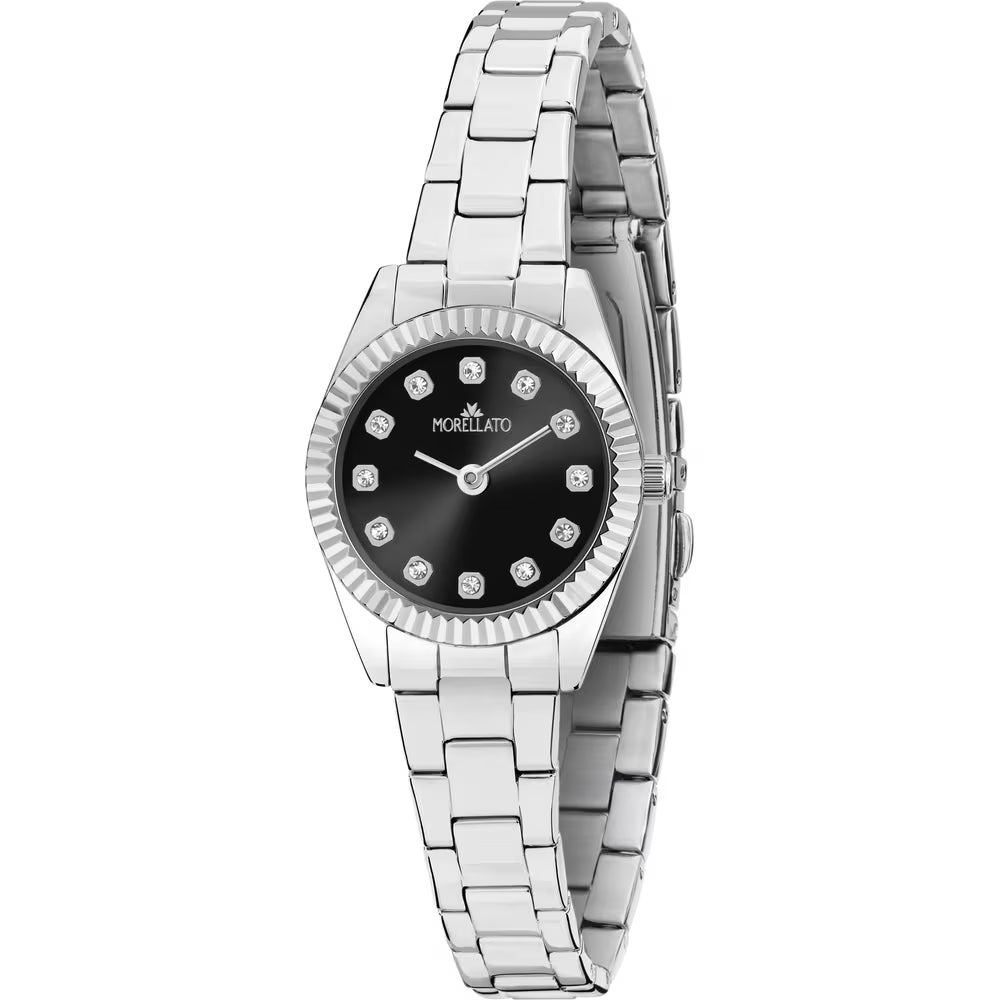 Orologio Morellato Magia Lady 24 Mm Acciaio Braccialato Nero