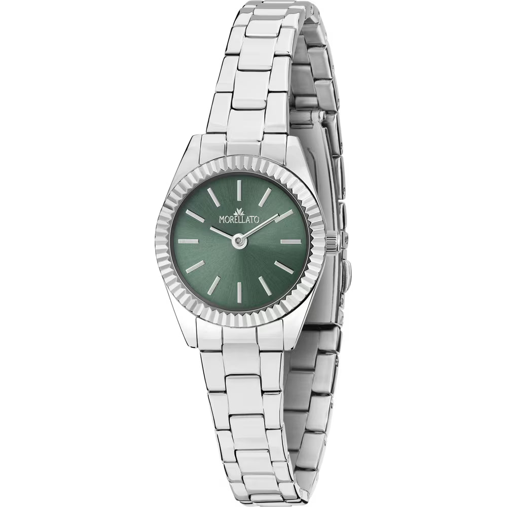 Orologio Morellato Magia Lady 24 Mm Acciaio Braccialato Verde