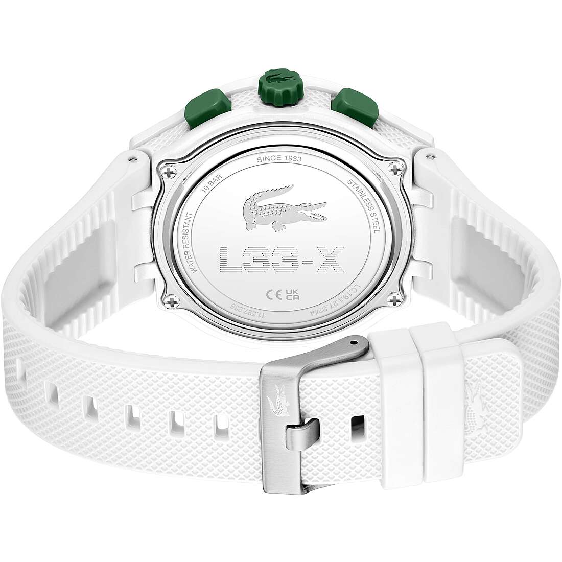 Orologio Lacoste LC33 Anadigit 43,7 mm Bianco/Verde