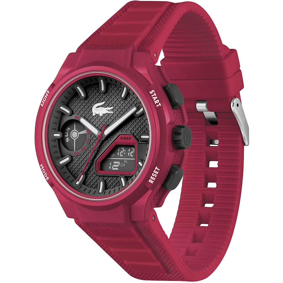 Orologio Lacoste LC33 Anadigit 43,7 mm Rosso