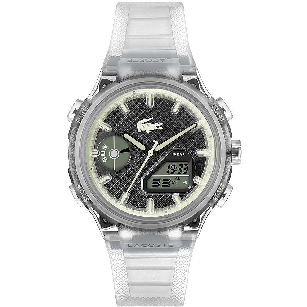 Orologio Lacoste LC33 Anadigit 43,7 mm Trasparente