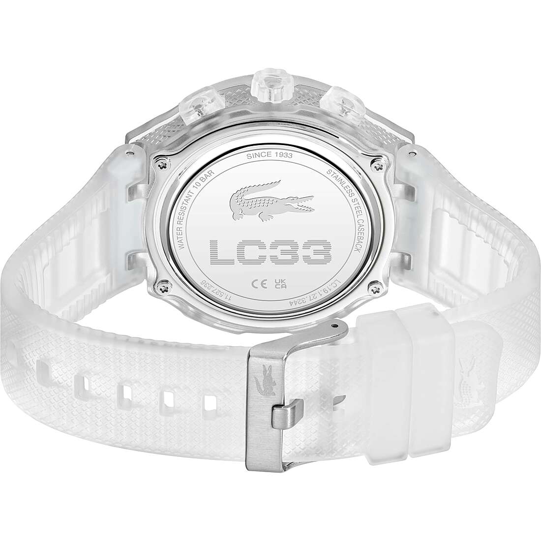 Orologio Lacoste LC33 Anadigit 43,7 mm Trasparente
