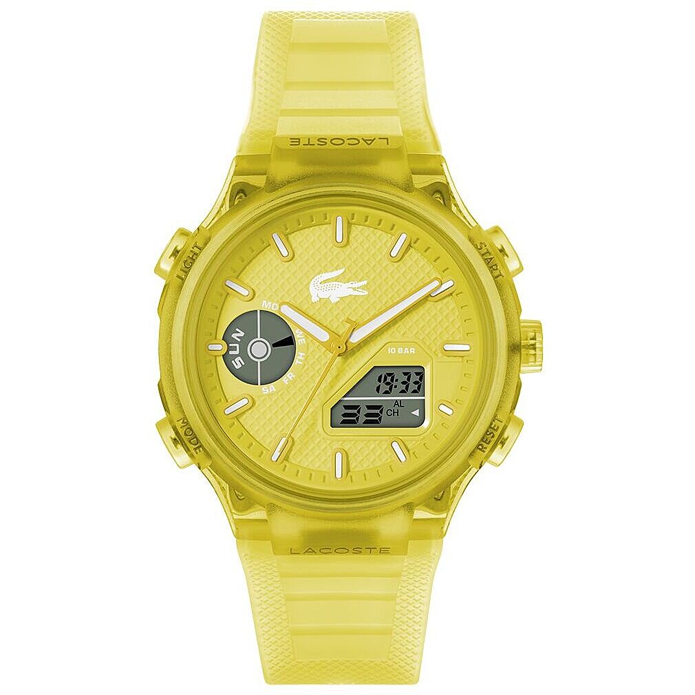 Orologio Lacoste LC33 Anadigit 43,7 mm Giallo