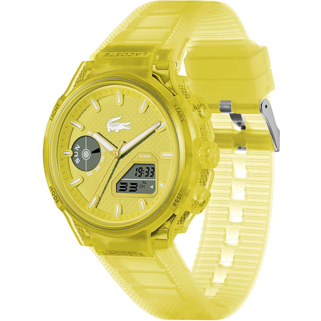Orologio Lacoste LC33 Anadigit 43,7 mm Giallo