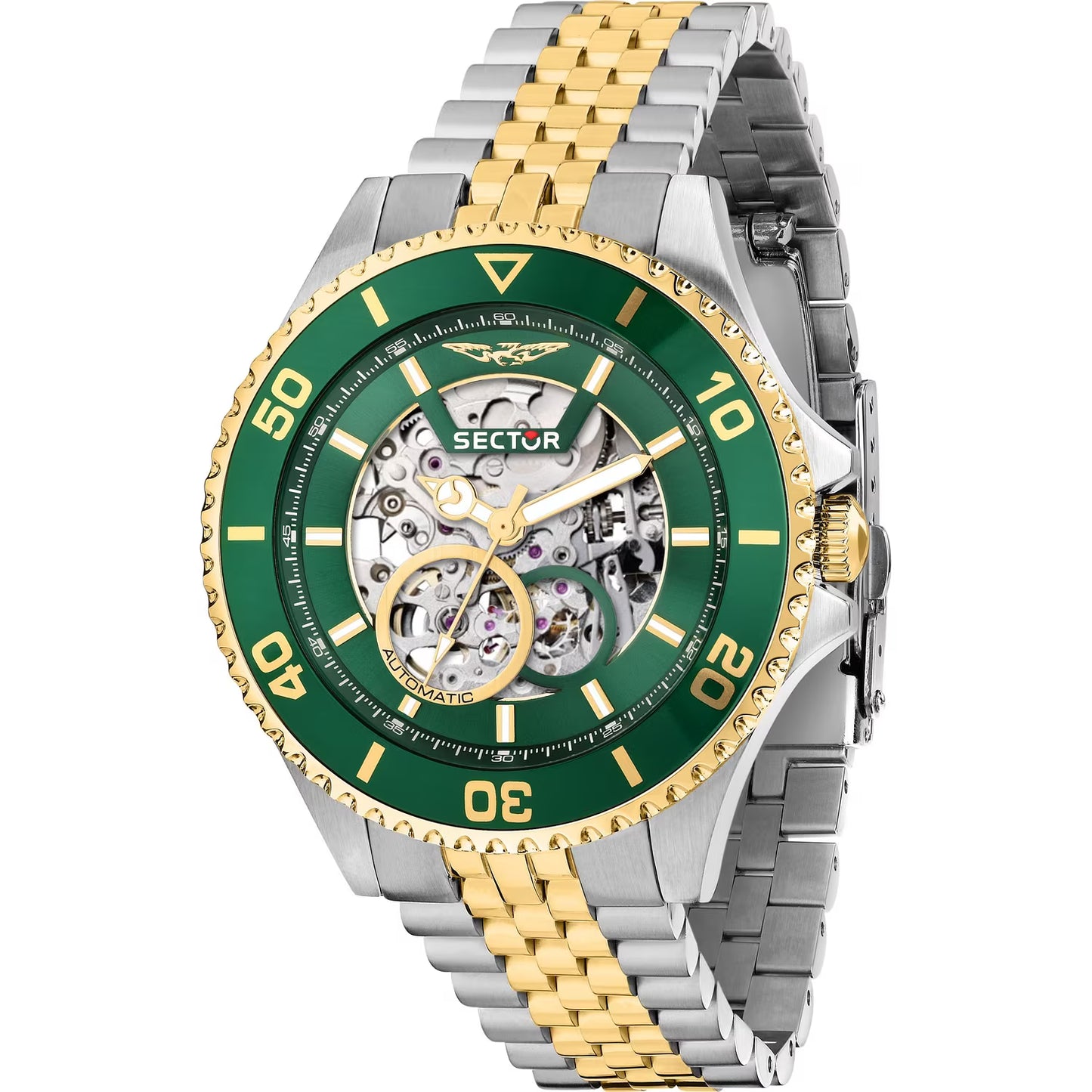 Orologio Sector 230 Automatico 43 Mm Acciaio/Pvd Oro Braccialato