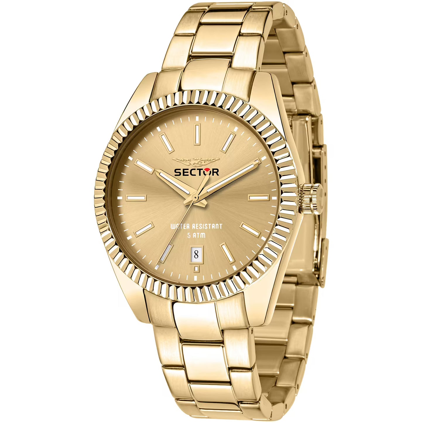 Orologio Sector 240 41 mm Pvd Oro Braccialato Pvd Oro
