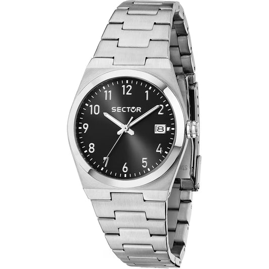 Orologio Sector C300 34 mm Acciaio Braccialato Nero