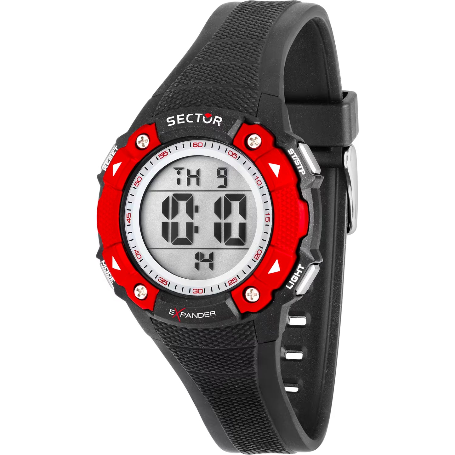 Orologio Sector Ex-49 Digitale 37 Mm Policarbonato Nero Cinturino Gomma