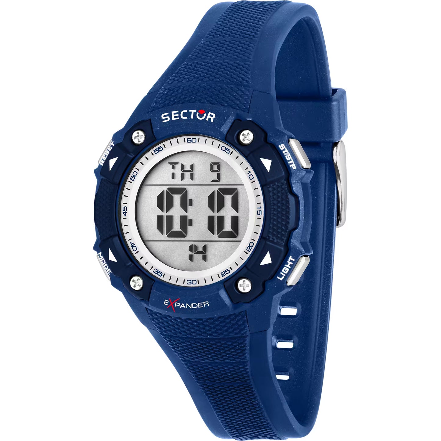 Orologio Sector Ex-49 Digitale 37 Mm Policarbonato Blu Cinturino Gomma