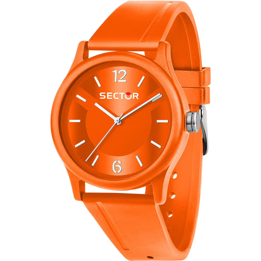 Orologio Sector Ex-Q 41 mm Policarbonato Arancione