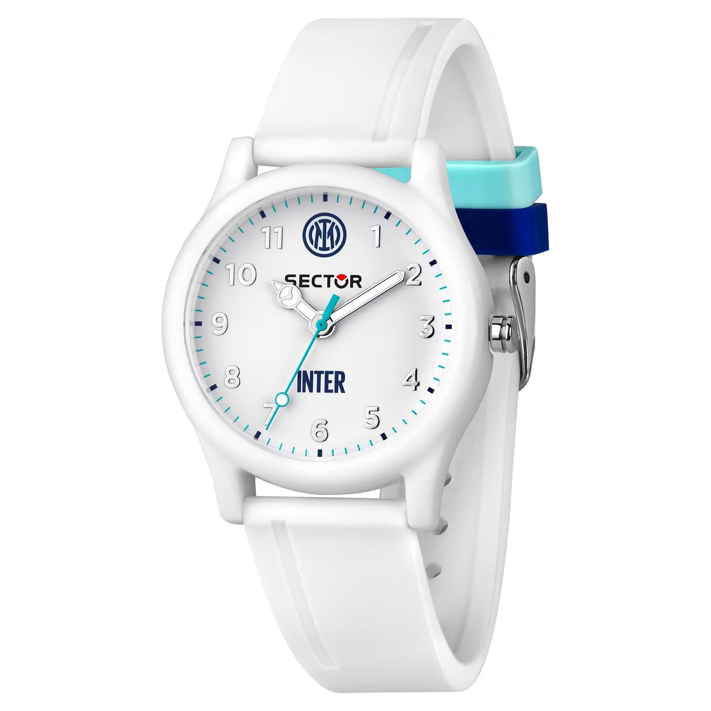 Orologio Sector Ex-Q 35 Mm Inter Edition Policarbonato Bianco