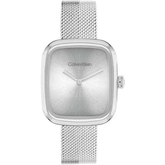 Orologio Calvin Klein Adore Lady 30 mm Acciaio Maglia Milanese Silver