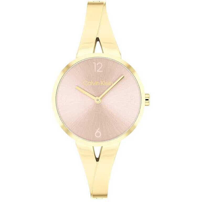 Orologio Calvin Klein Joyful Lady 30 mm Pvd Oro Braccialato Rosa