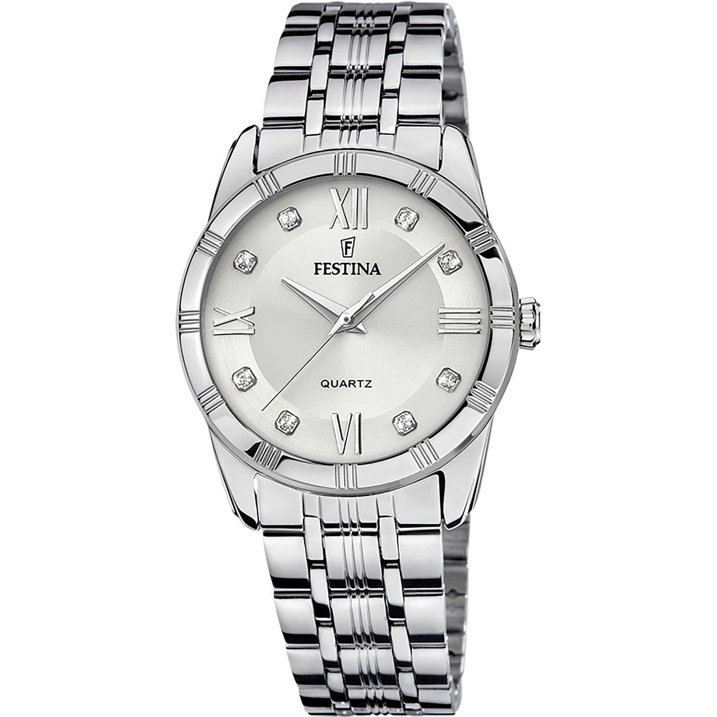 Orologio Festina Mademoiselle Lady 32 Mm Acciaio Braccialato Silver