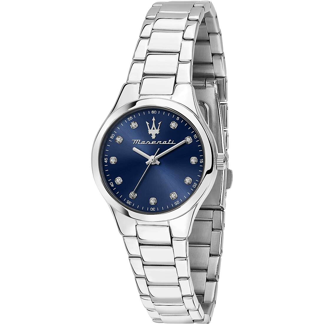 Orologio Maserati Attrazione Lady 30 mm Acciaio Braccialato Blu