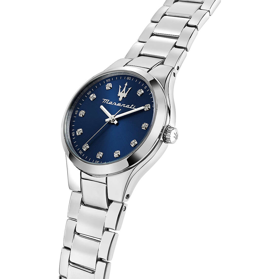 Orologio Maserati Attrazione Lady 30 mm Acciaio Braccialato Blu