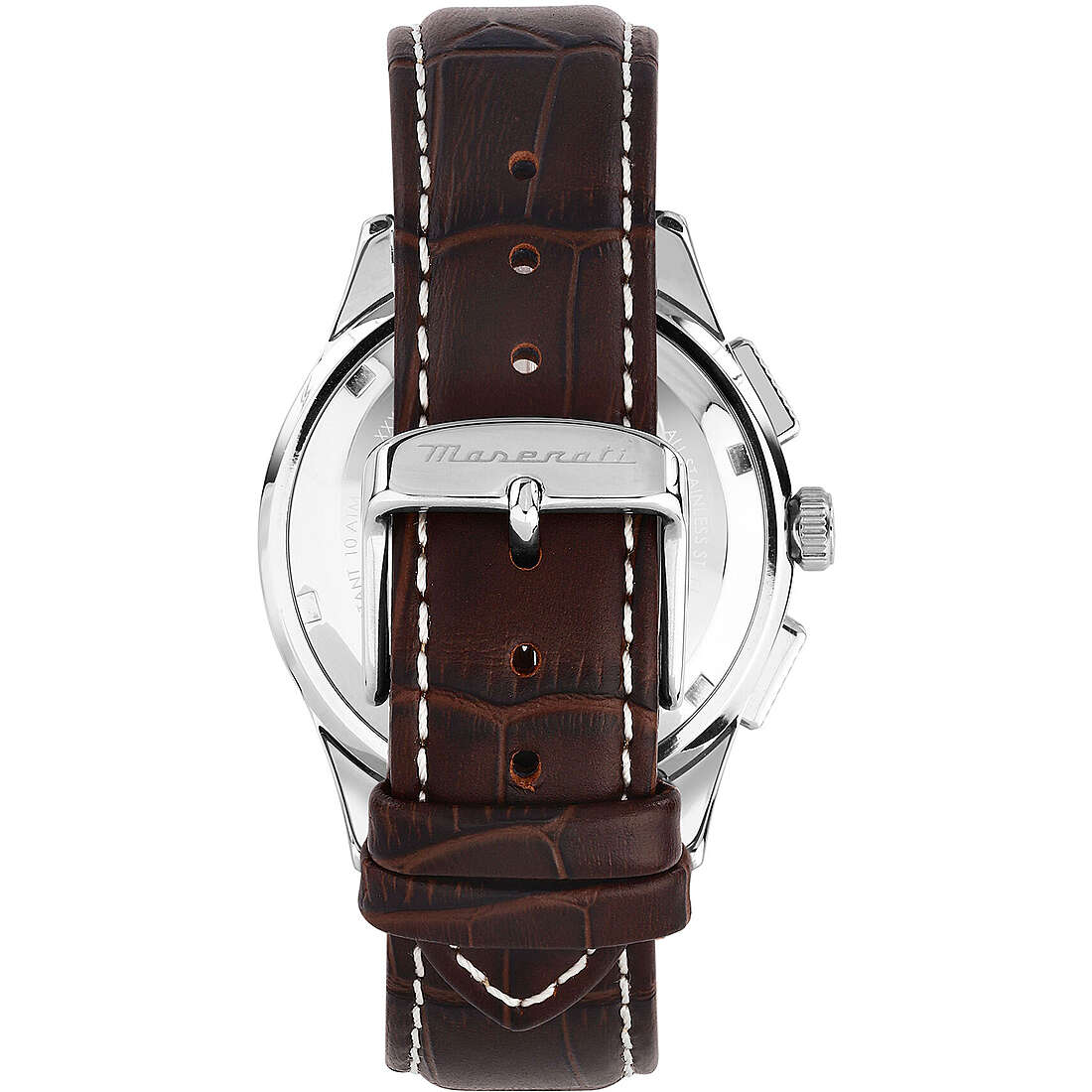 Orologio Maserati Sorpasso Chrono 42 mm Pelle Marrone