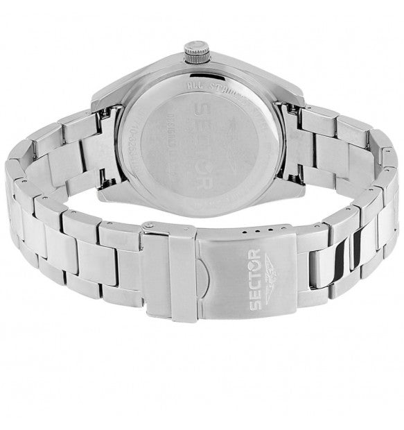 Orologio Sector 240 41 mm Acciaio Braccialato Turchese Bianco