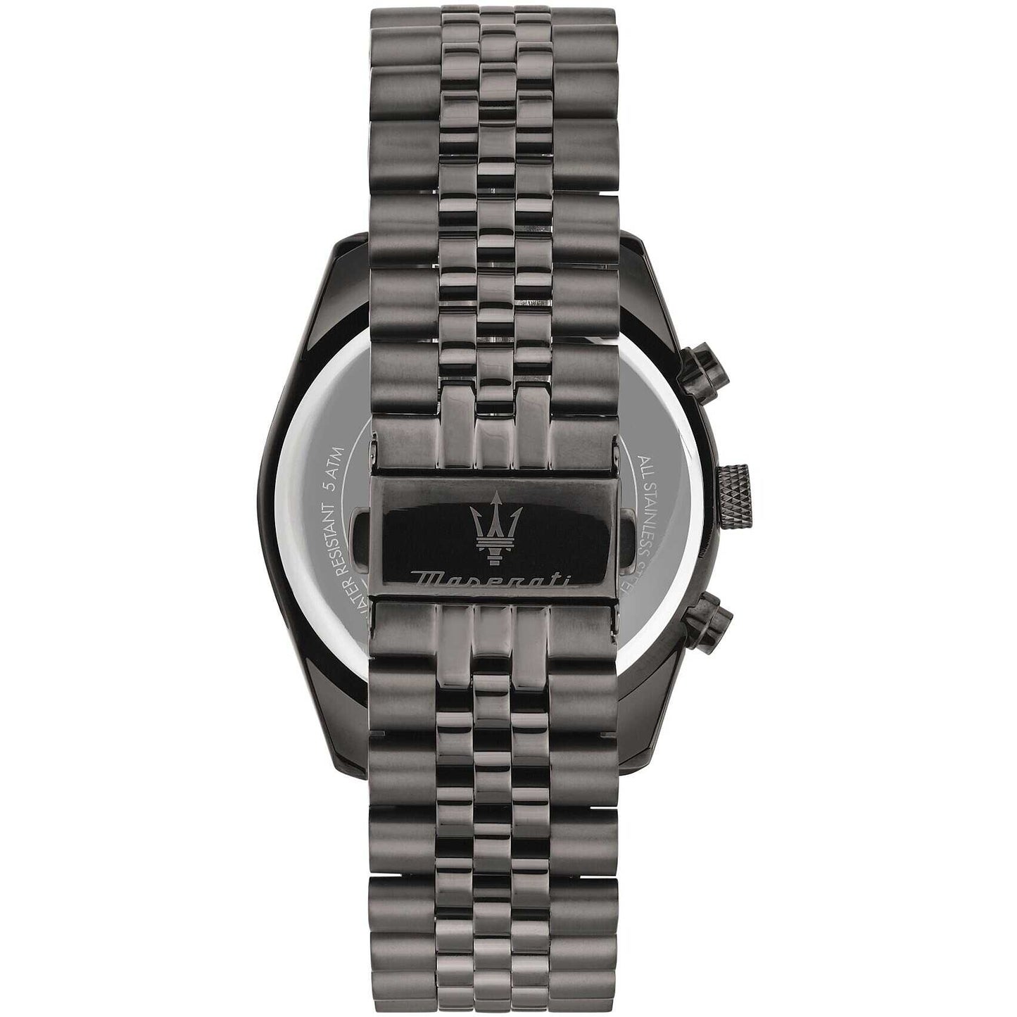 Orologio Maserati Dark Edition Attrazione Chrono 43 Mm Pvd Grigio Braccialato