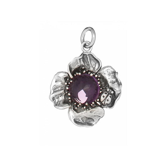 Charms Giovanni Raspini Charm Rosa Inglese Cabochon