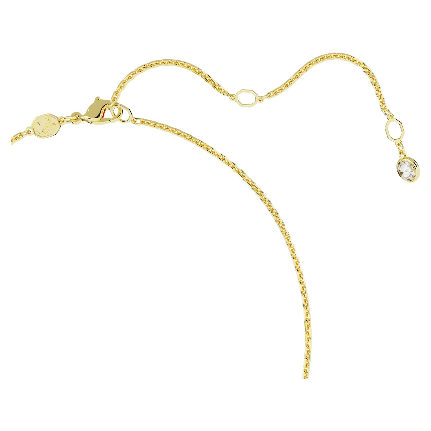 Collana Swarovski Pendente SCS Stella marina, Blu, Placcato color oro