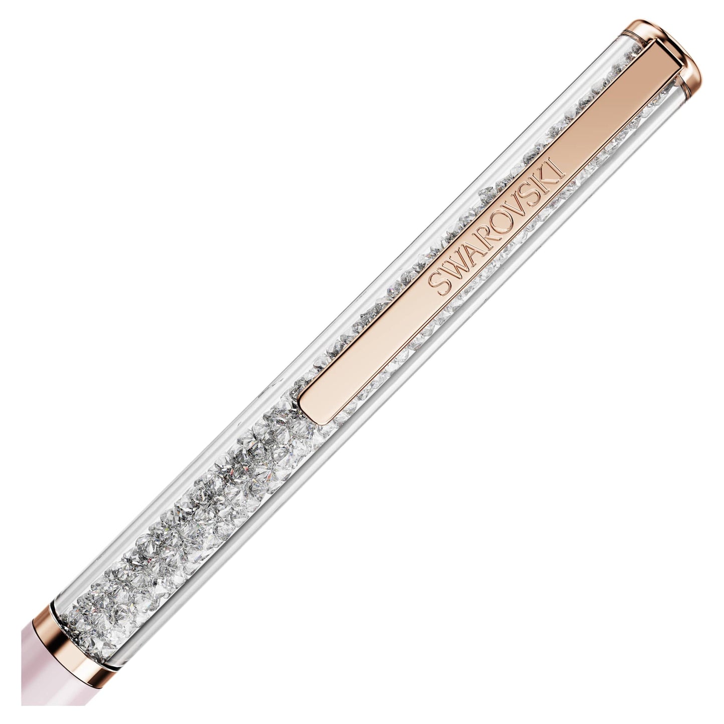 Penna a Sfera Swarovski Crystalline Silk Bp Pen Cry Pin Ros