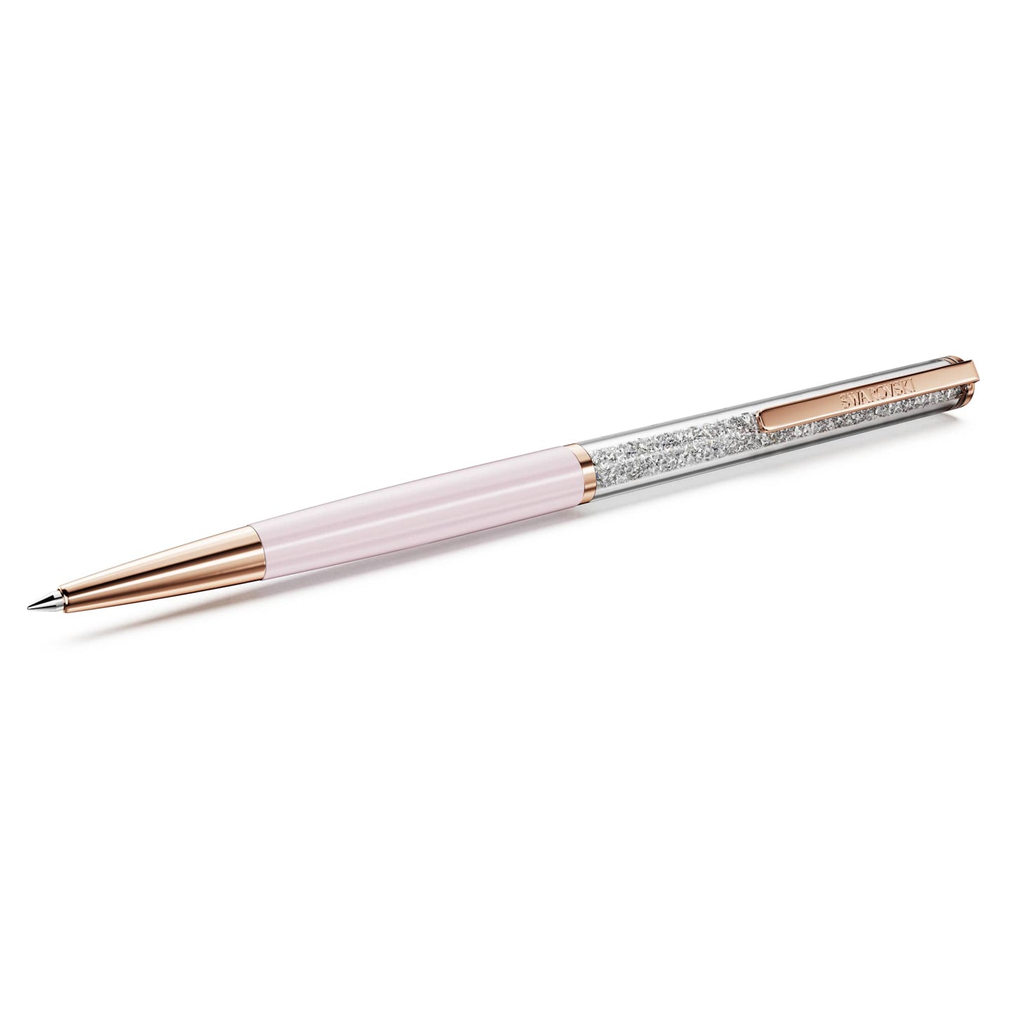 Penna a Sfera Swarovski Crystalline Silk Bp Pen Cry Pin Ros