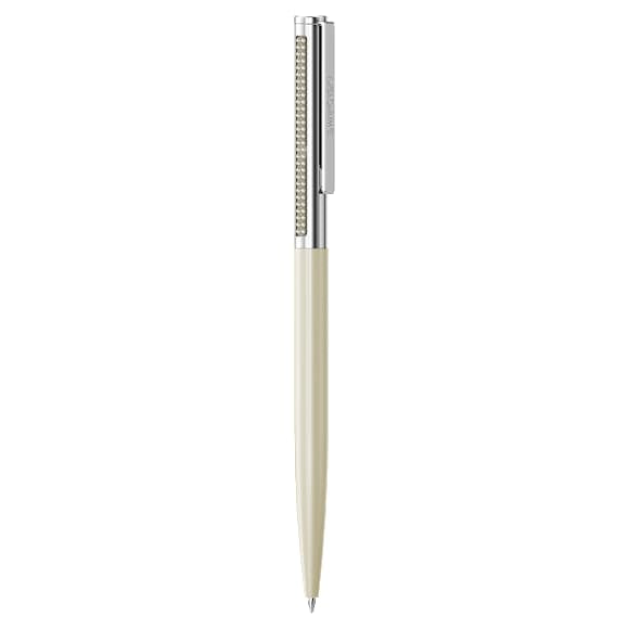 Penna A Sfera Swarovski Matrix Tennis Marrone, Placcato color oro