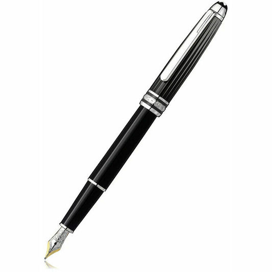 Penna Stilografica Montblanc Meisterstuck Solitaire Douè Black & White