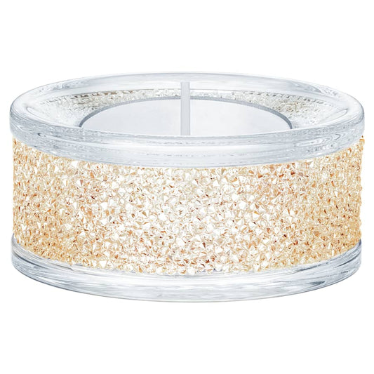Portacandele Swarovski Shimmer Tea Light Holder Gold Tone