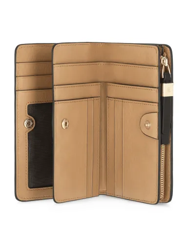 Portafogli Piquadro Portafoglio Donna Portamonete Portadocumenti In Pelle Beige