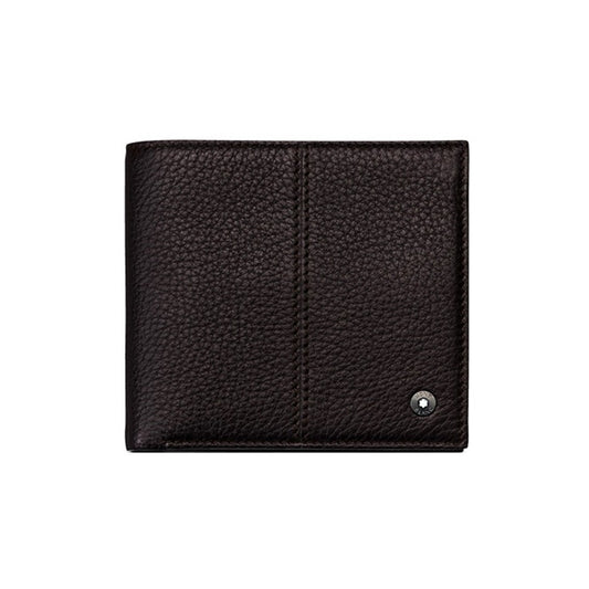 Portafogli Montblanc Soft Leather Range Portafoglio Marrone Orizzontale Portamonete