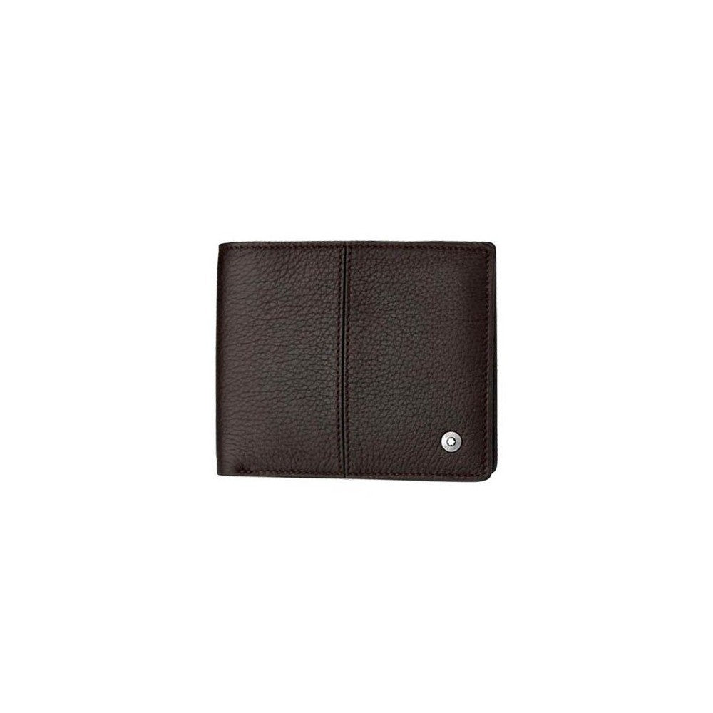 Portafogli Montblanc Soft Leather Range Portafoglio Orizzontale Pelle Marrone