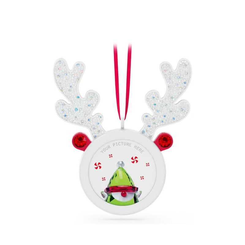 Decorazioni Natalizie Swarovski Holiday Cheers Cornice Reindeer
