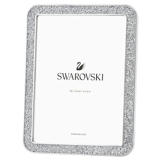 Cornici Swarovski Minera Forma rettangolare, Piccolo, Tono argentato