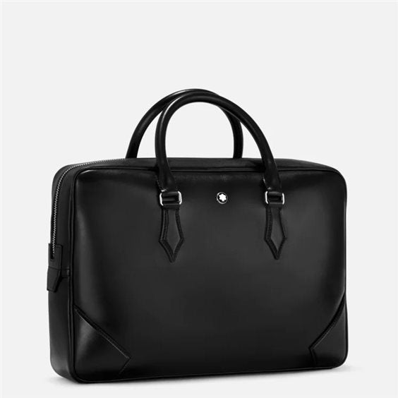 Borse Lavoro Montblanc Meisterstuck Borsa Porta Documenti Pelle Nera