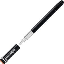 Penna Roller Montblanc Heritage Rouge e Noir Resina Nera