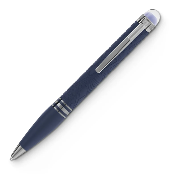 Penna Montblanc Starwalker Spaceblue Resina Blu