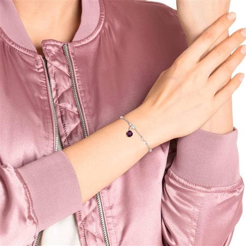 Charm Swarovski Remix Pendente Piccolo Birthday Febbraio