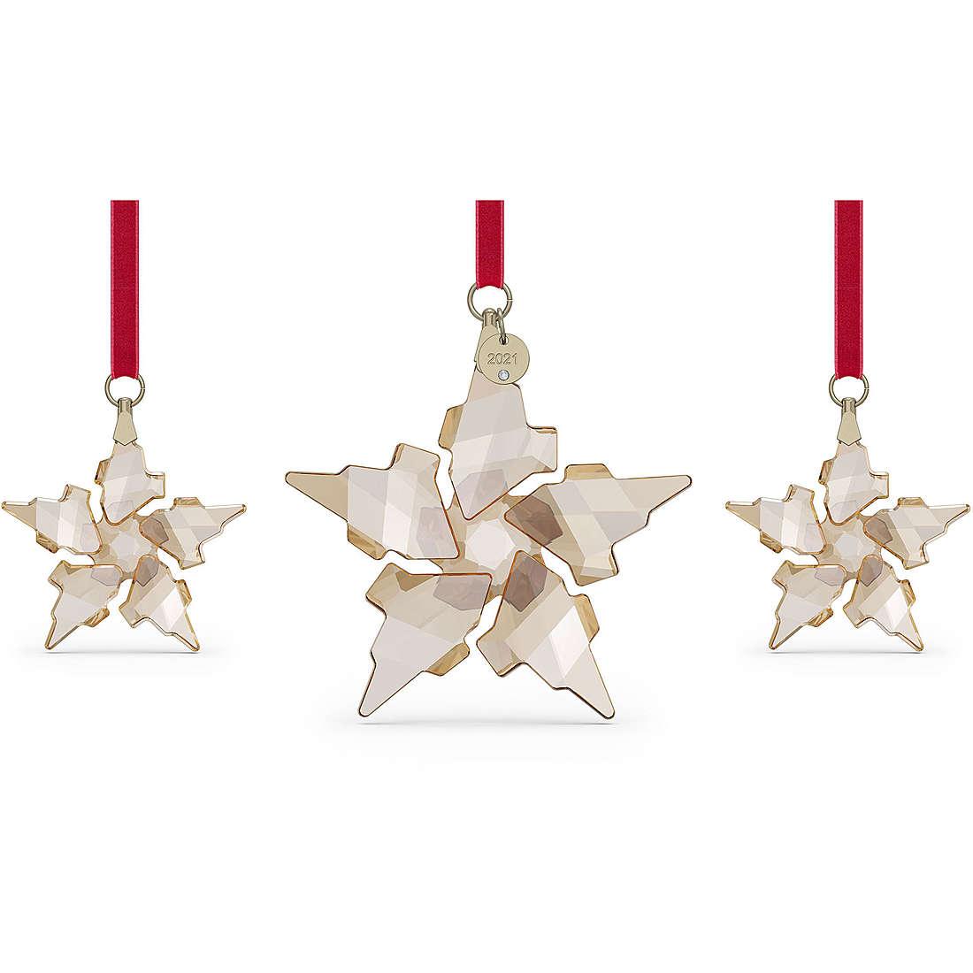 Decorazioni Natalizie Swarovski Festive Ornament Set Annual Edition 2021