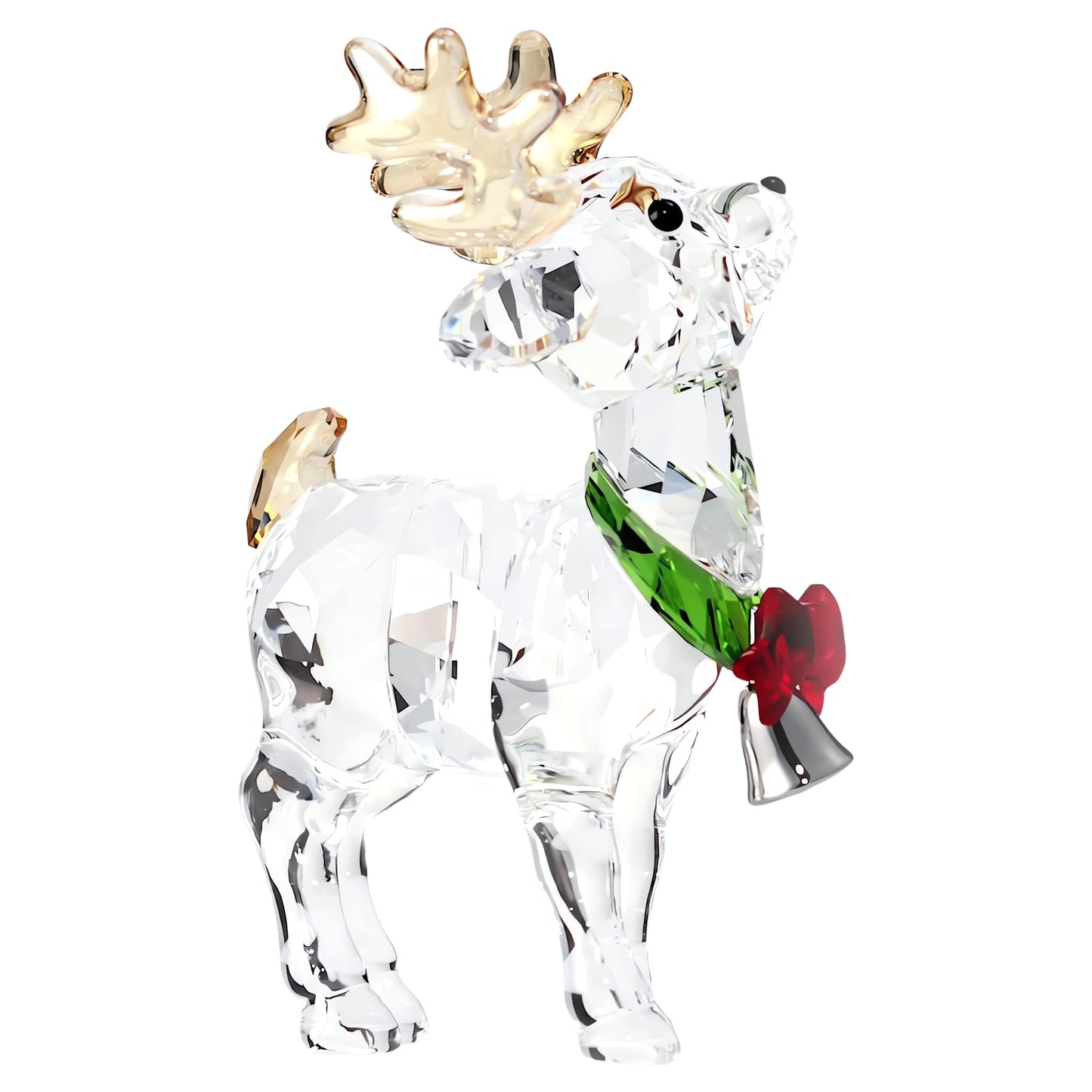 Decorazioni Natalizie Swarovski Joyful Santas Reindeer, Renna di Babbo Natale