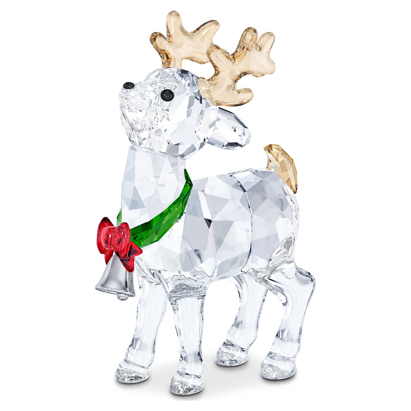 Decorazioni Natalizie Swarovski Joyful Santas Reindeer, Renna di Babbo Natale