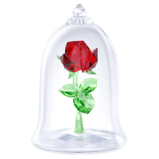 Oggettistica Swarovski Beauty And The Beast Enchanted Rose, La Bella e La Bestia, Disney